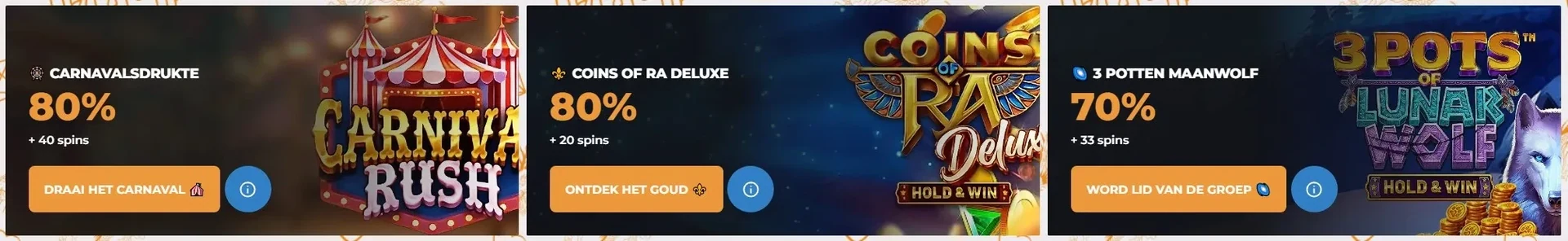 Lord of the Spins promoties: slotreloads met bonus en gratis spins